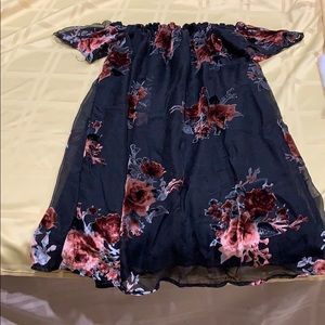 Mini floral xhilaration dress